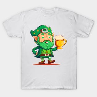 St Patricks Day Leprechauns Beer With Me I'm Irish T-Shirt